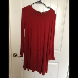 Boutique long sleeve pocket dress